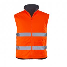 RODWAY reflexný kabát 4v1 oranžovo/modrý  7ROPO vesta